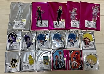 ミラキュラス　レディバグ&シャノワール　アクリルスタンド　きゃらドリ ミラキュラス レディバグ＆シャノワール×きゃらドリ!! ランダム